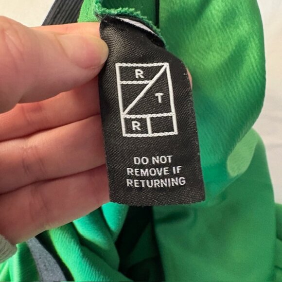 Sweet Baby Jamie Green Midi Calf Length Slip Skirt Womens Small St. Patricks Day - Picture 8 of 10